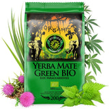 BIO Økologisk Mate-te ● Yerba Mate-te med citrongræs ● 200 g frisk brasiliansk Mate-te ● Uristet, varmlufttørret ● Kun økologiske ingredienser ● Løs grøn te