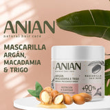ARGÁN nutrition y suavidad mascarilla 350 ml Hårmaske Naty Shop