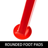 VEVOR Slangestativ 4500 lbs V-hoved slangestativ til at støtte slangen under gevind, højdejusterbar op til 132 cm