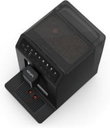 Krups EA897B Evidence ECOdesign automatisk espressomaskine, automatisk espresso- og cappuccinofunktion, Quattro Force-teknologi, one-touch mælkekopper, 8 forudindstillinger, mælkesystem, 1450W