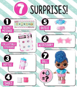 LOL Surprise Glitzer Series - Glitzer-Puppen im 12er-Pack - 80+ overraskelser med hvalpe, outfits, tilbehør og mere - Spielzeug mit Wasserüberraschung - Für Mädchen und Jungen ab 4 Jahren