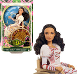 Mattel Wicked Nessarose modedukke og tilbehør, inklusive kørestol, med krøllet brunt hår, forskellige positurer og aftagelig boldkjole, HXY36