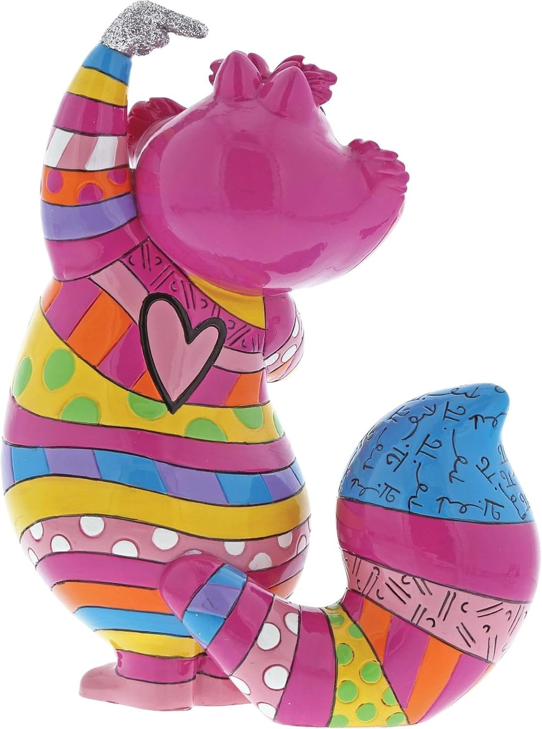 Disney Britto Collection Cheshire Cat Figurine, farvede statuetter og skulpturer Naty Shop