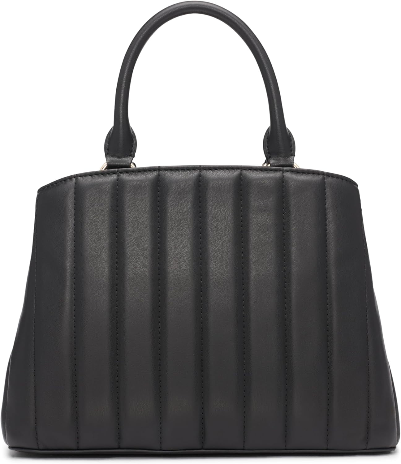 DKNY Chain Lexington Park Medium Logo Chain Satchel, Sort/Guld, One Size Naty Shop Tasker til kvinder