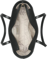 DKNY Bryant Medium læder mulepose mulepose, sort/guld dametasker Naty Shop