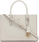 DKNY Perri-taske til kvinder med logo charme, One Size dametasker Naty Shop Pebble (Pebble)