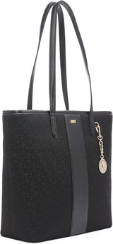DKNY Dame R31AFR73-XLB-1 Tote, Sort Logo / Sort Dametasker Naty Shop