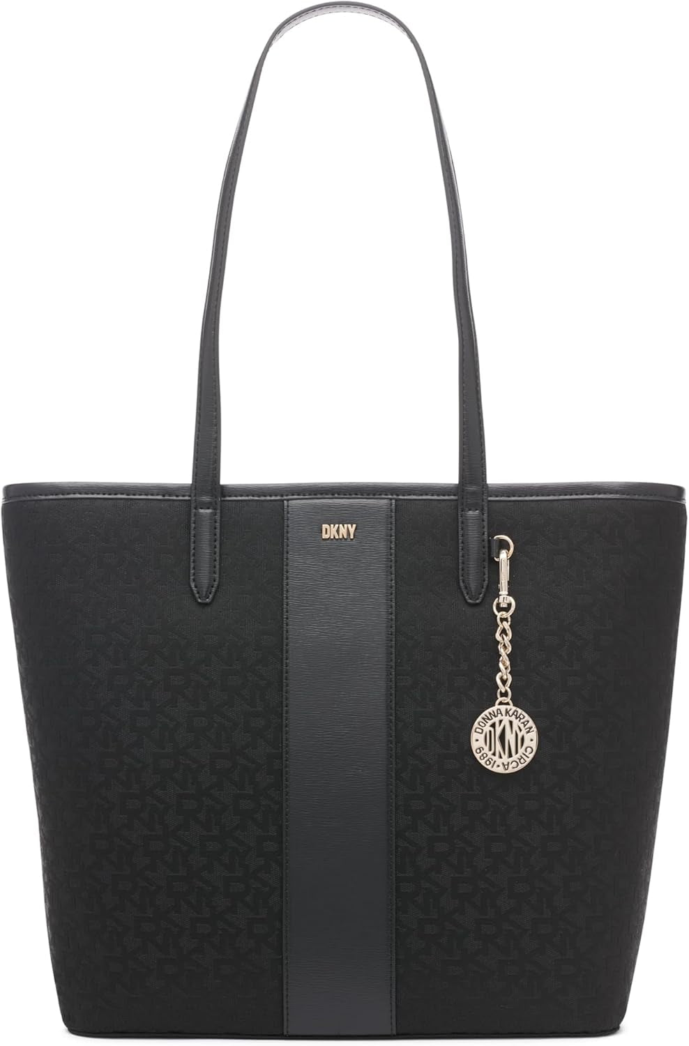 DKNY Dame R31AFR73-XLB-1 Tote, Sort Logo / Sort Dametasker Naty Shop Standardtitel