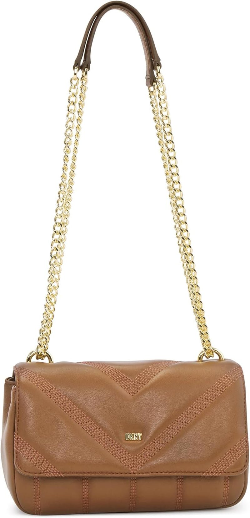 DKNY Flap skuldertaske Tasker Dame Naty Shop Cashew