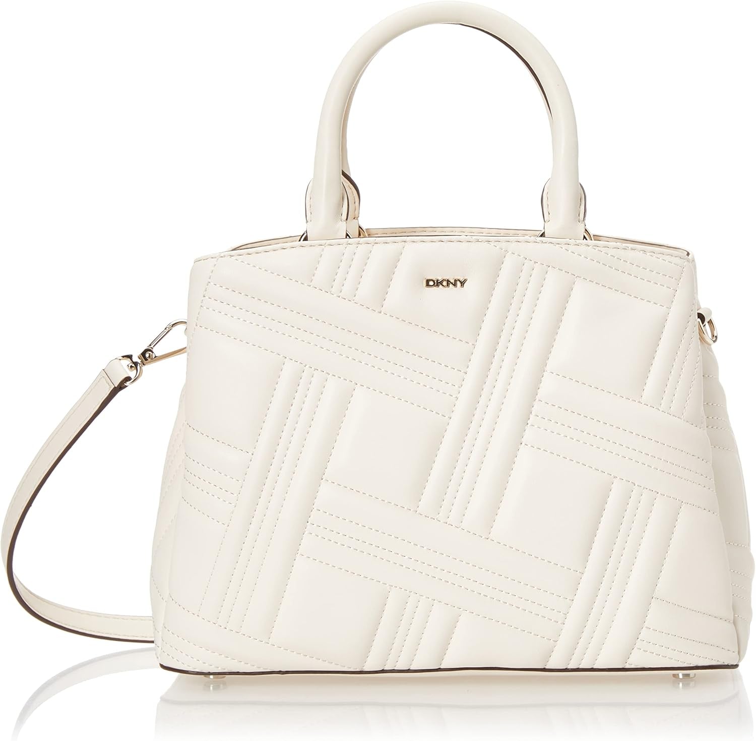 DKNY Medium Satchel Tasker Dame Naty Shop Ivory One size fits all