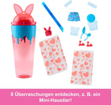 Barbie Pop Reveal Dukke og tilbehørssæt Shakes Series Sød duftende killing modedukke og kæledyr med 8 overraskelser inklusive farveskift JCN87
