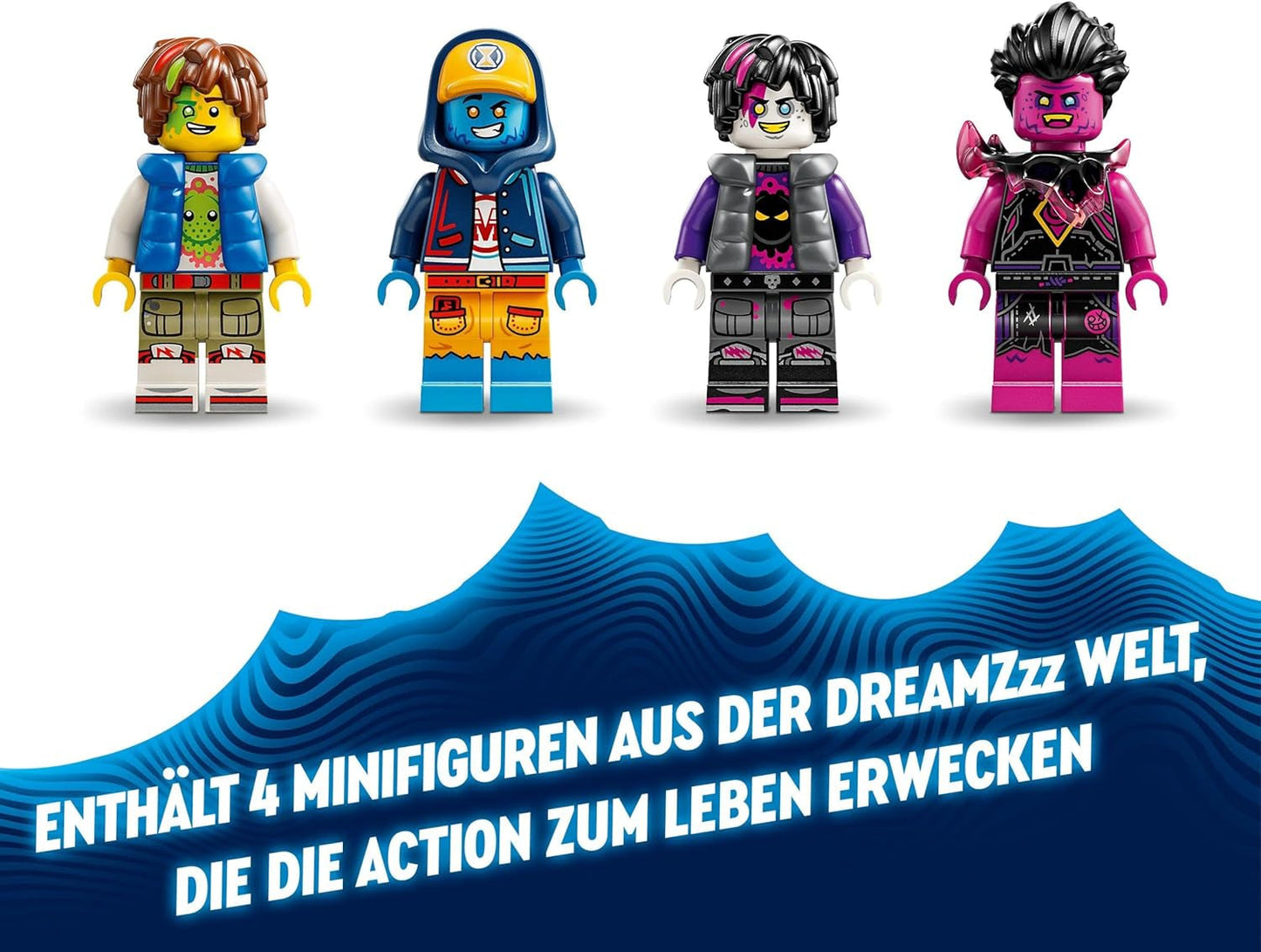 LEGO Dreamzzz 3-i-1 Mateo Og Z-Blob The Knight Mech Byggeklodser Legesæt til 10 år Drenge og piger Børn Gave Fantasy Sæt 3 Ways Robot Adventure Legetøj 71485 Byggesæt Beuche den LEGO-Store