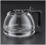 Russell Hobbs kaffemaskine [Digital timer, brusehoved for optimal udsugning og aroma] Teksturer+ (1 til 12 kopper, 1,25 l glaskaraffel, varmeplade, anti-drypsystem) Filterkaffemaskine 22620-56