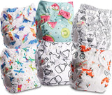 Littles og Bloomz FLP2-0406 Standard Clip Genanvendelig ble, 4 bleer