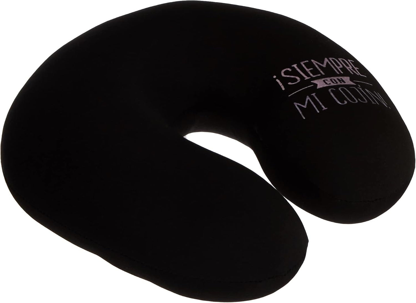 LAG VO1126- Almohada De Viaje, 26 Cm, Farve Pink, Negro Y Azul Multicolor One Size rejsepuder Naty Shop