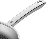 WMF Profi Resist induktionspande 24 cm, materiale med flerlagsbelægning, honeycomb struktur, rustfrit stål håndtag, ovnfaste Gryder og pander Naty Shop