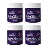 Vejledning semi-permanent hårfarve 100 ml æske 4 pakke (Pillarbox Red) Naty Shop Deep Purple hårfarve 100 Ml (pakke med 4)