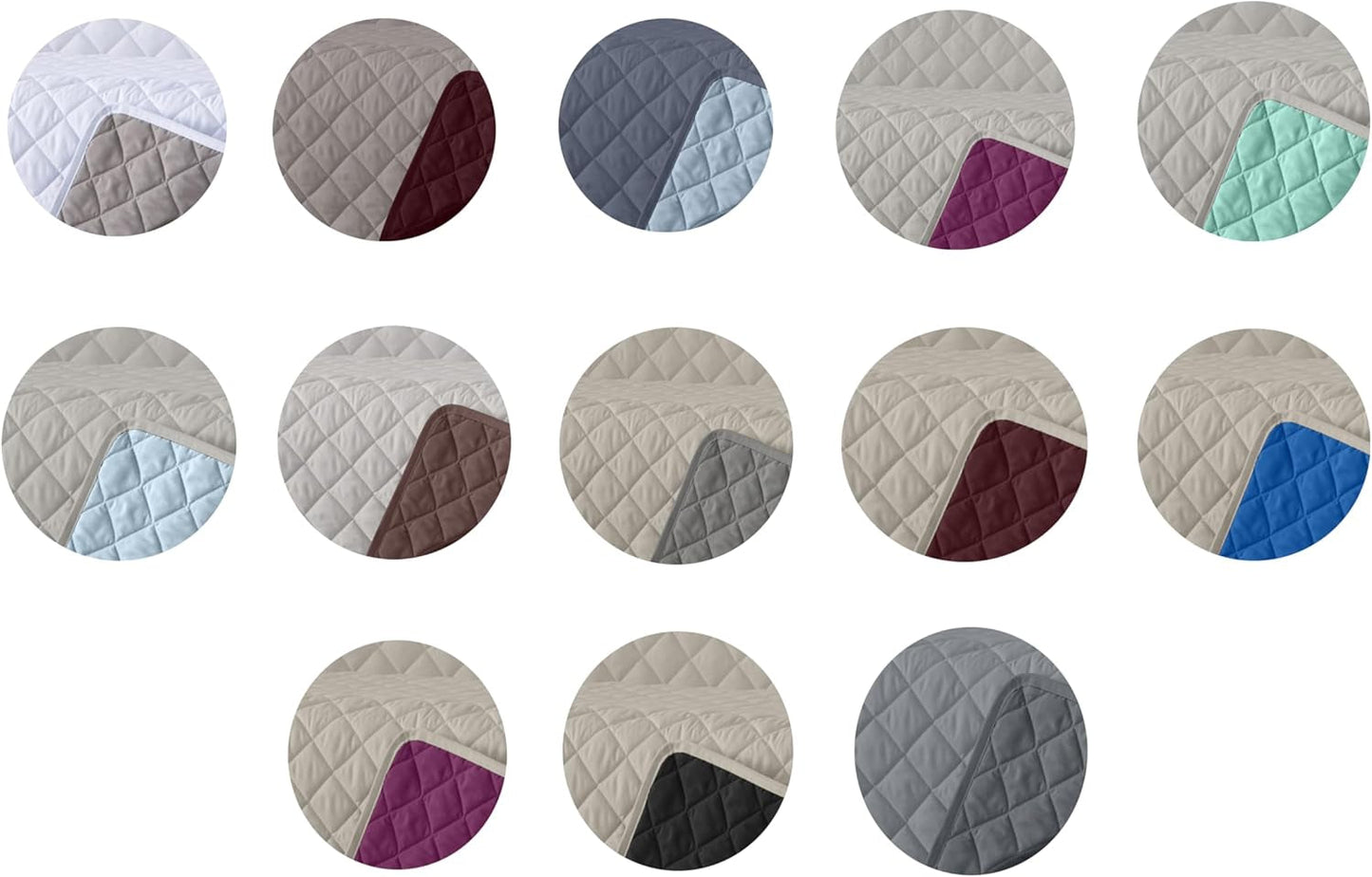 AVA | Vendbar dyne | Til alle årstider | Farve - Grå/Fuchsia | Til Seng 180 Cm. (270 X 270 Cm. Ancho X Alto) | Quiltet quilt Quilts og quilts Naty Shop