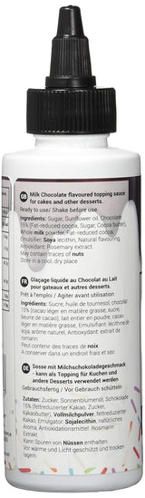 Sauce med mælkechokoladesmag, 150 grams Glazes og Decor Naty Shop