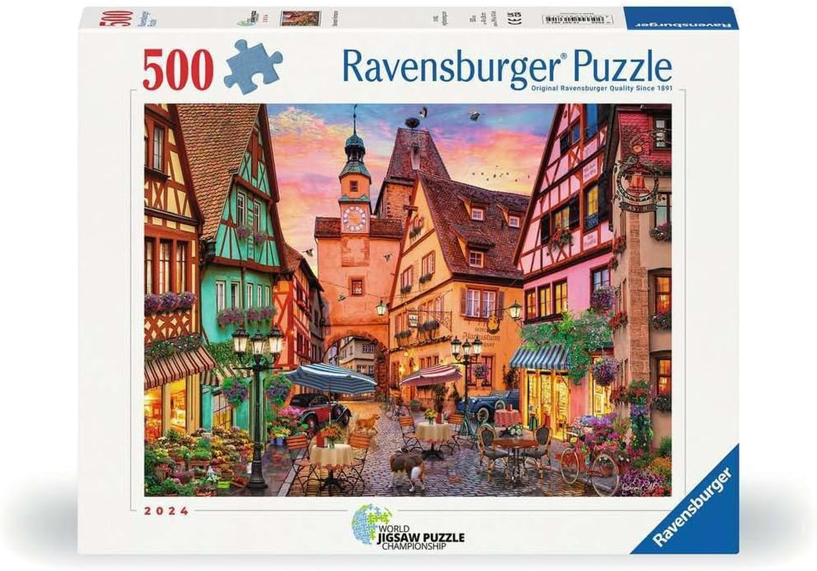 Ravensburger Puzzle 12001381 - Bavarian Romance - 500 brikkers puslespil for voksne i alderen 12+ Puslespil Naty Shop Standard titel