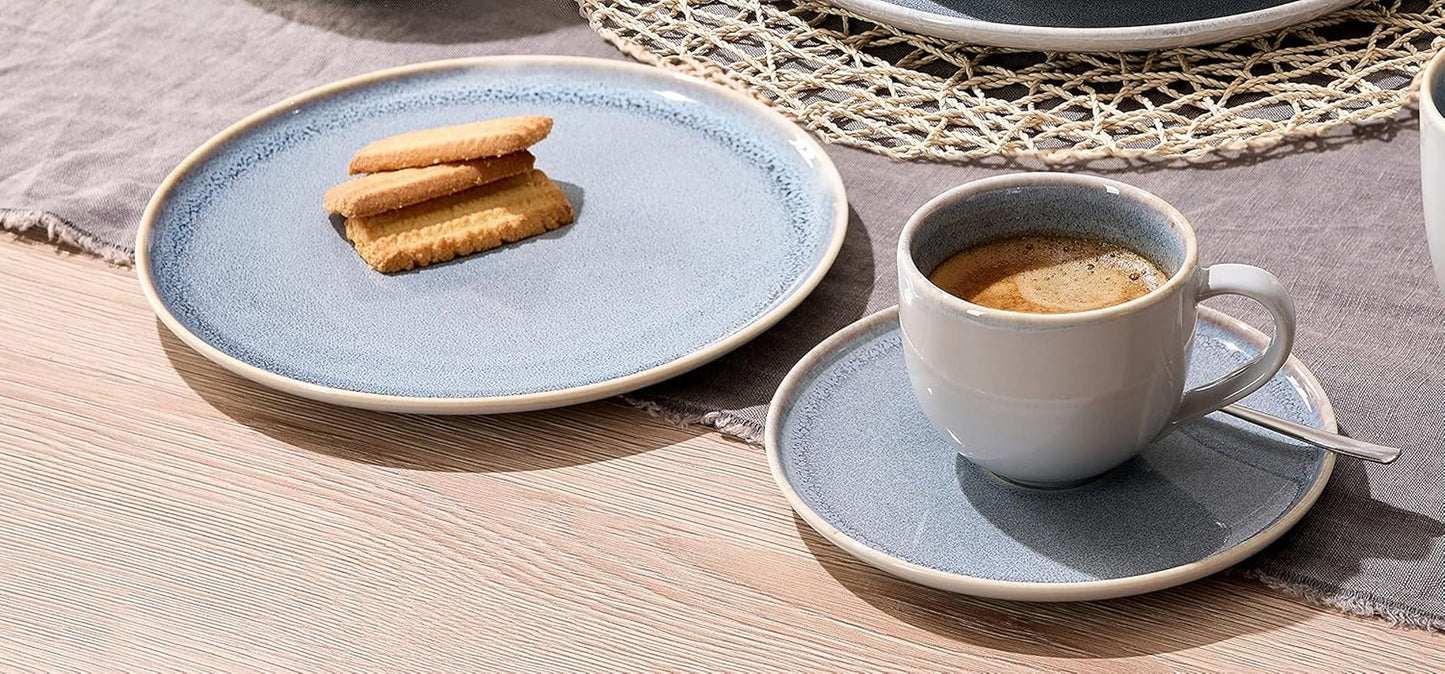 Ritzenhoff & Breker Skagen Sten kaffeservice, 12 stk., gråblå