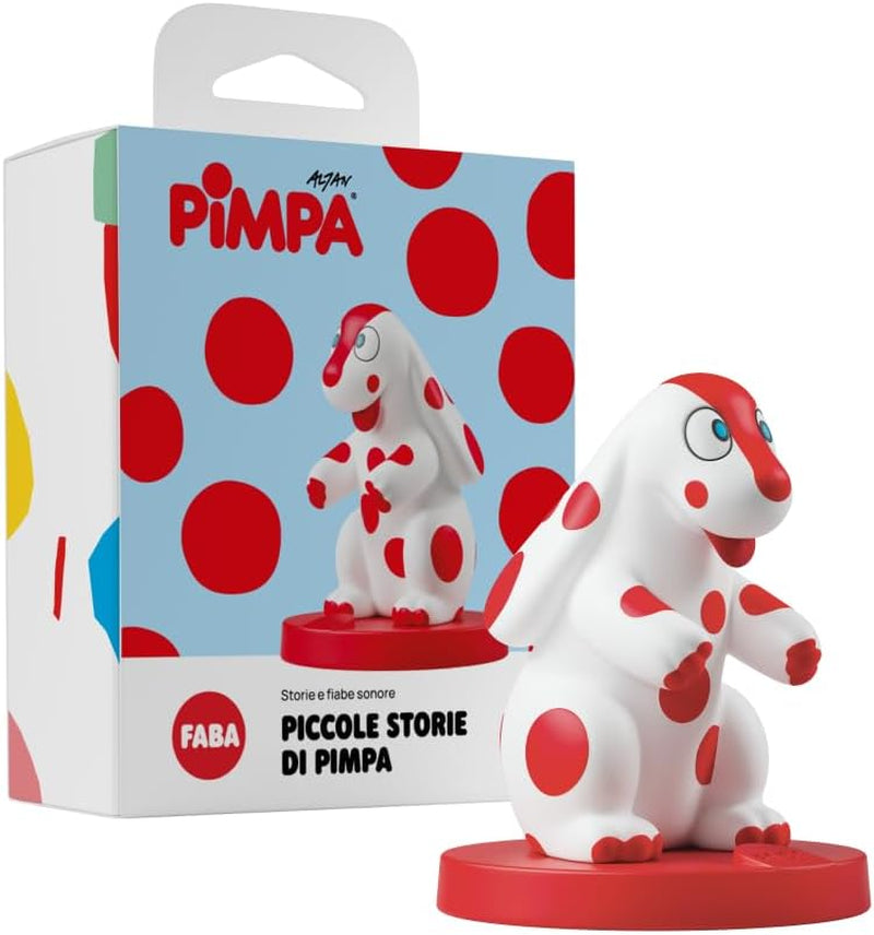 Lydfigur - Små historier fra Pimpa - Historier og lydeventyr for drenge og piger 1-3 år - Høres med historier og +, pædagogisk spil italiensk version Bebe Toys Naty Shop