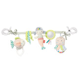 Fehn Baby mobilkæde Panda Baby Mobile - babymobilkæde med søde figurer - fleksibelt hængende babylegetøj - barnevognslegetøj til babyer og småbørn fra 0+ måneder Babylegetøj Naty Shop Småbørn
