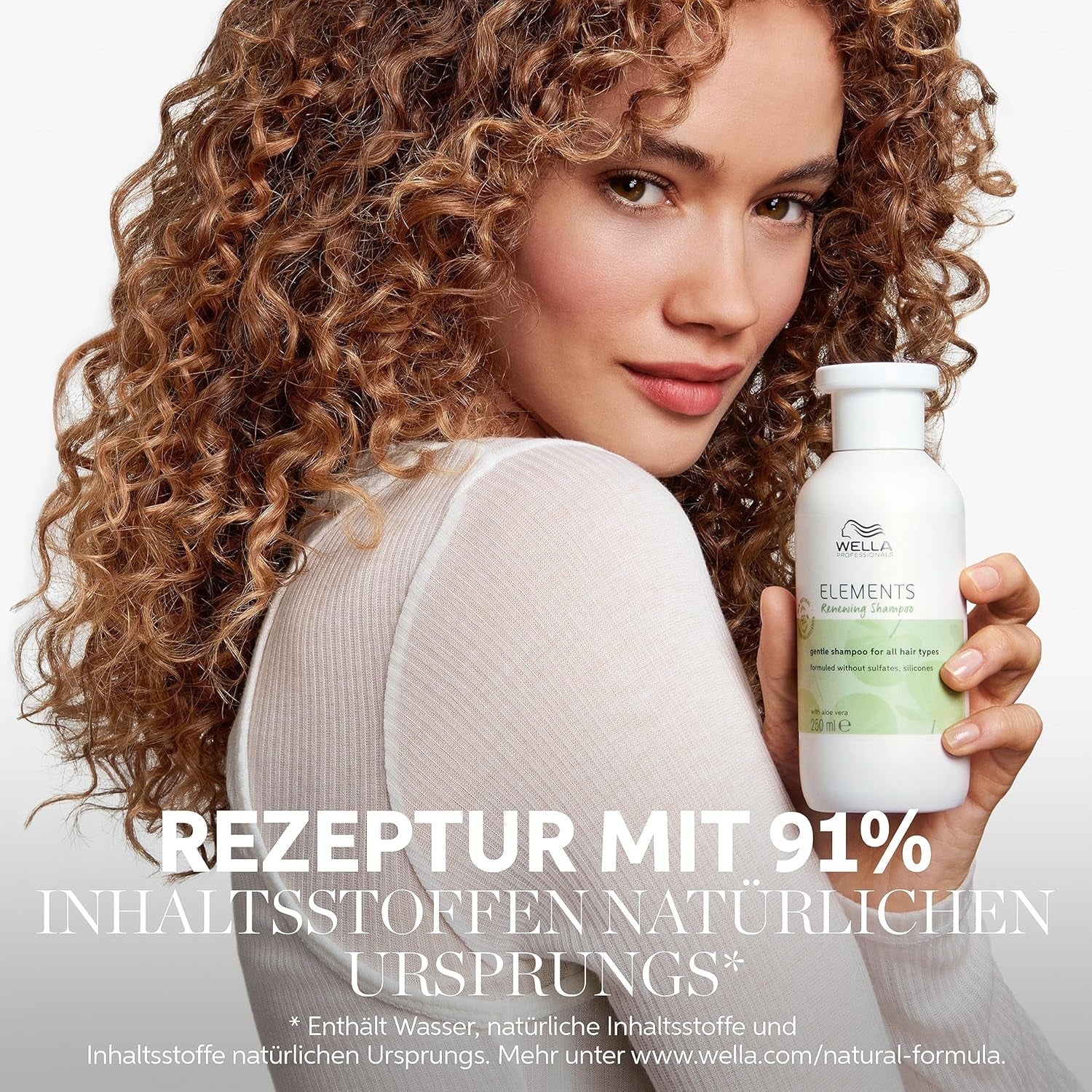 Wella Professionals Elements Fornyende, regenererende shampoo til alle hårtyper Wella Shower and bath