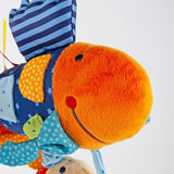 SIGIKID 40104 Aktiv fisk Babyaktivitet PlayQ Legetøj til børn piger og drenge anbefales fra 3 måneder flerfarvet Babylegetøj Naty Shop
