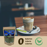Zerocal - 1:1 (Erythritol + Stevia) 100 Sticks Je 3 G | Ideel til sødning af kaffe, te og andre drikkevarer Gleiche Süßkraft Von Zucker | Glutenfri, Vegansk, GMO-fri | Kalorien Und GI = 0 Sødemidler Naty Shop
