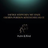 Vådfoder til katte Sheba Selection i portionsposer med kylling og oksekød i sauce 28x85g