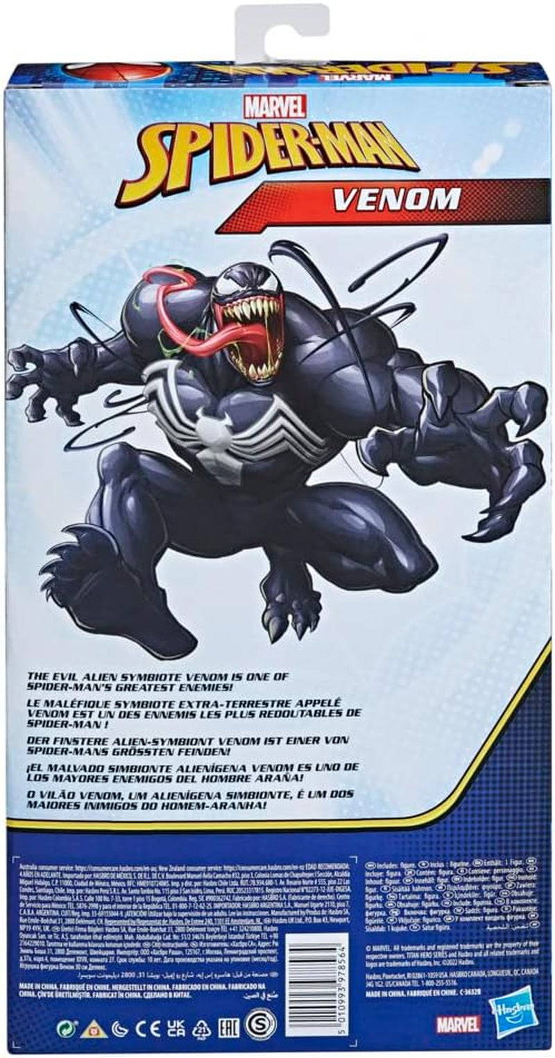 Hasbro Marvel Spider-Man Titan Hero Series Deluxe Venom Legetøj 30 Cm Action Figur, Legetøj til børn fra 4 år Actionfigurer Naty Shop