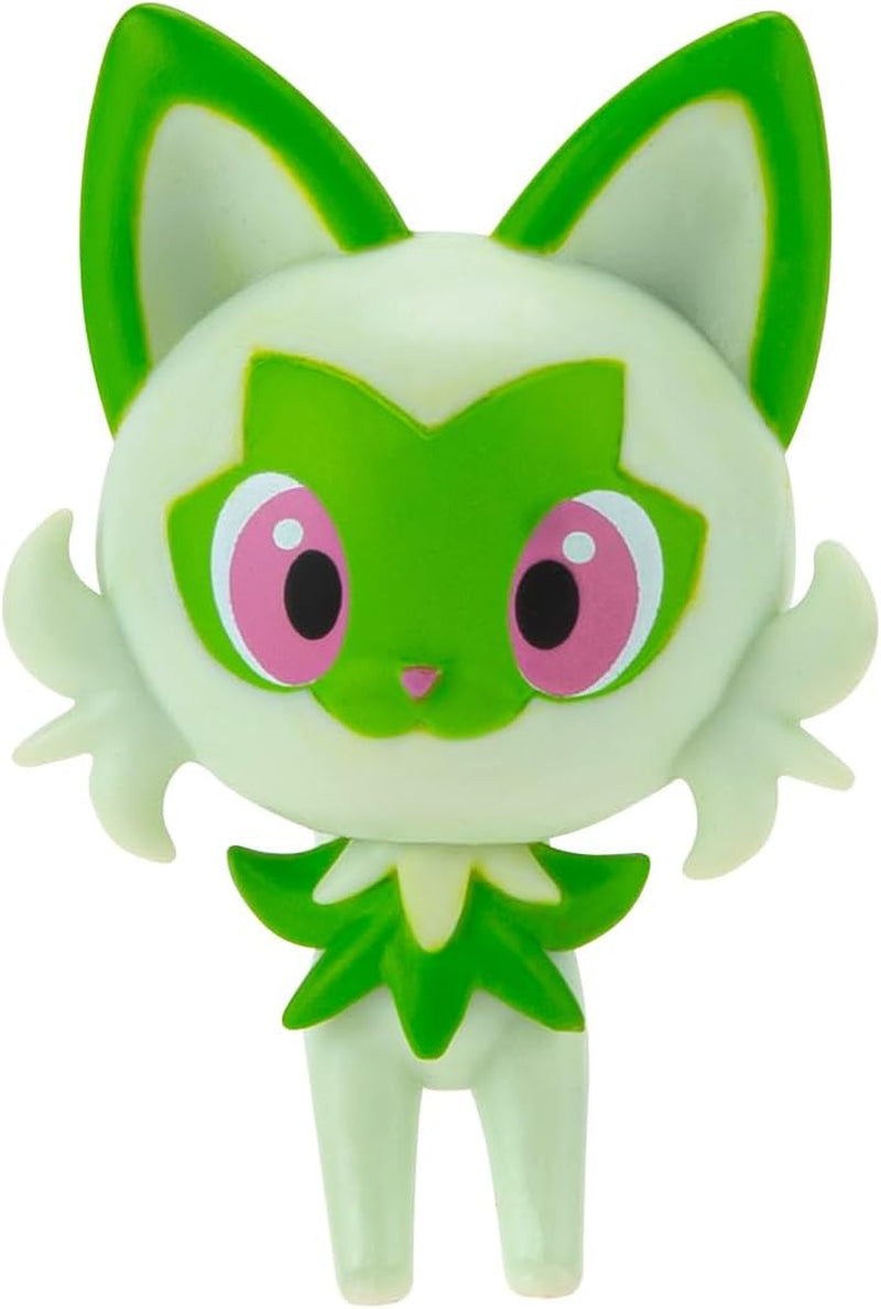 Pokémon PKW3402 - Battle Figure Multipack - 4-pak med Pikachu, Croc, Kwaks, Felori, officielle detaljerede figurer, 5 cm hver Action figurer Naty Shop