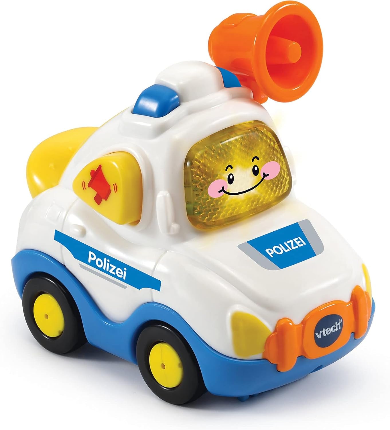Vtech TUT TUT Baby Flitzer - Politi - I 1-5 år & TUT TUT Baby Flitzer - Brandbil - Legetøjsbil med musik, lysknap, sætninger og interessante lyde - I 1-5 år Baby Toys Naty Shop