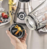 CASO B 1800 Powerblender-Set - Standmixer, 28.000 U/Min, Glasbeholder 1,75 L, Inkl. Trinkflasche Und Zerkleiner, Mixer Testsieger Mit Sehr Gut, Edelstahl Naty Shop