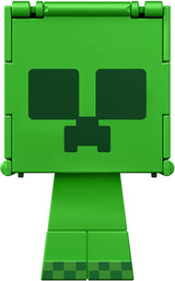 Mattel Minecraft Flippin' Figs får og kylling 2-pack med 2-i-1 legefigurer, store hoveder og pixeldesign HXK17 actionfigurer Naty Shop Creeper