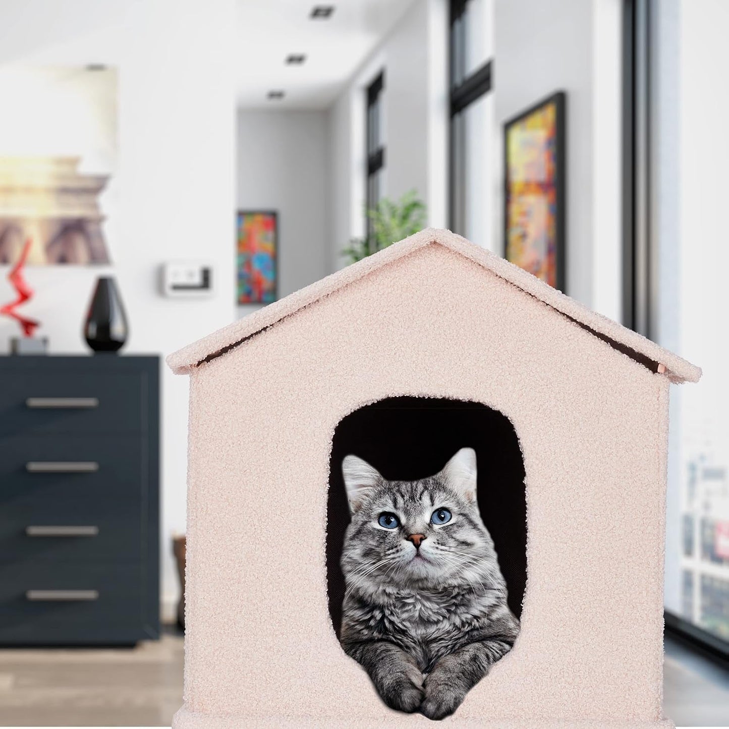 Tæpper og møbler, kæledyr, huler og huse, katte, senge til katte, katte - senge, madrasser