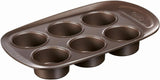 Pyrex BANDEJA 6 MAGDALENAS ASYMETRIA PX Muffinformchen, Metall, Bunt, 6 Magdalena Forme og bakker til bagning Naty Shop 6 Magdalena