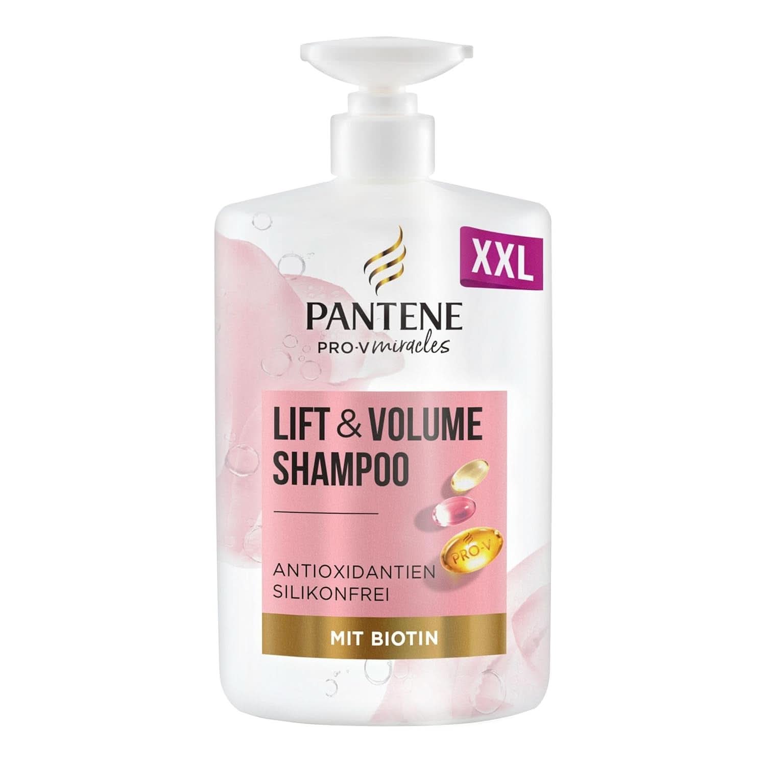 Pantene Pro-V Miracles Lift'N'Volume, XXL, 1 liter Bruser og bad Naty Shop 1 liter (shampoo)