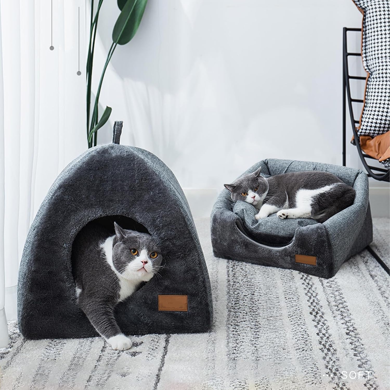 Tæpper og møbler, kæledyr, huler og huse, katte, kattesenge, katte - senge, madrasser
