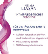 Intima by Sagrotan Sensitive intimplejeservietter, sæbe- og alkoholfri, 30 stk (pakke med 4)
