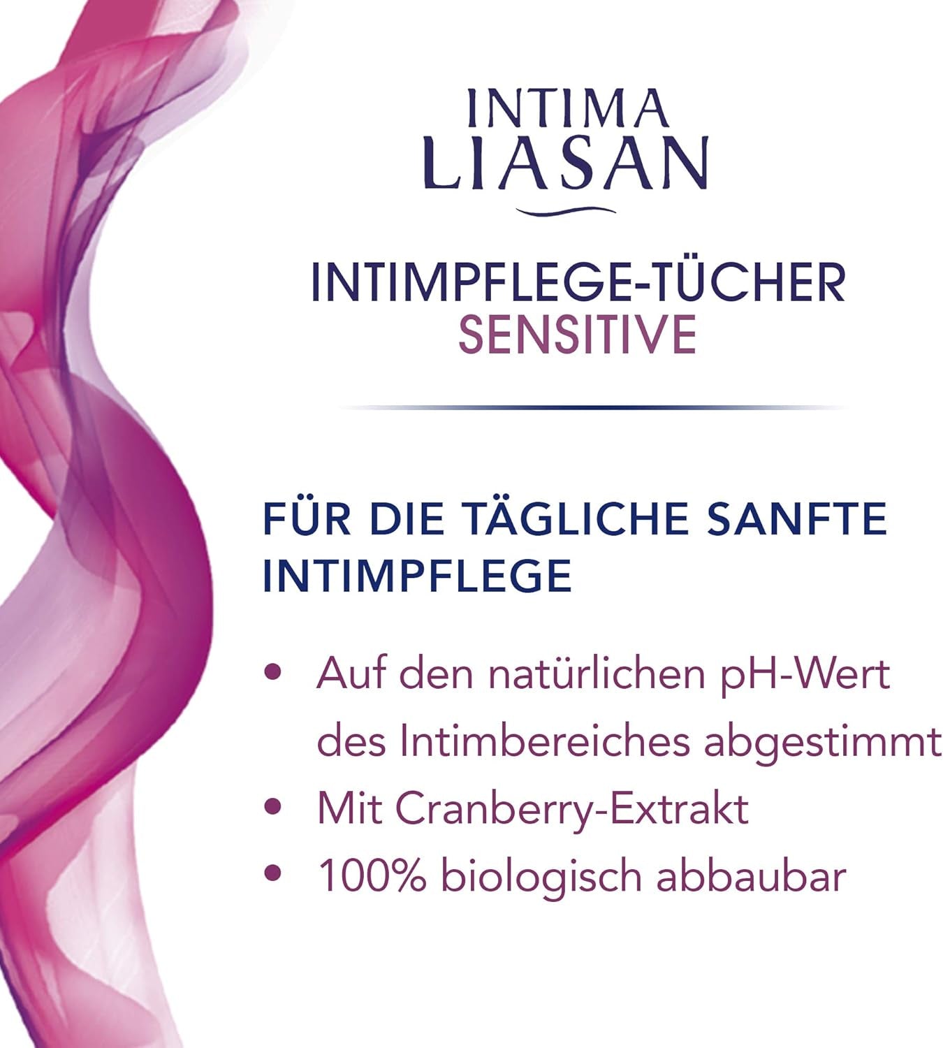 Intima by Sagrotan Sensitive intimplejeservietter, sæbe- og alkoholfri, 30 stk (pakke med 4)