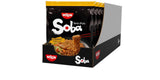 Nissin Bag Soba Noodles - Klassiske japanske Instant Nudles 9 Pack Wok Style med Yakisoba Sauce Quick Cook asiatisk mad (9 x 109 g)