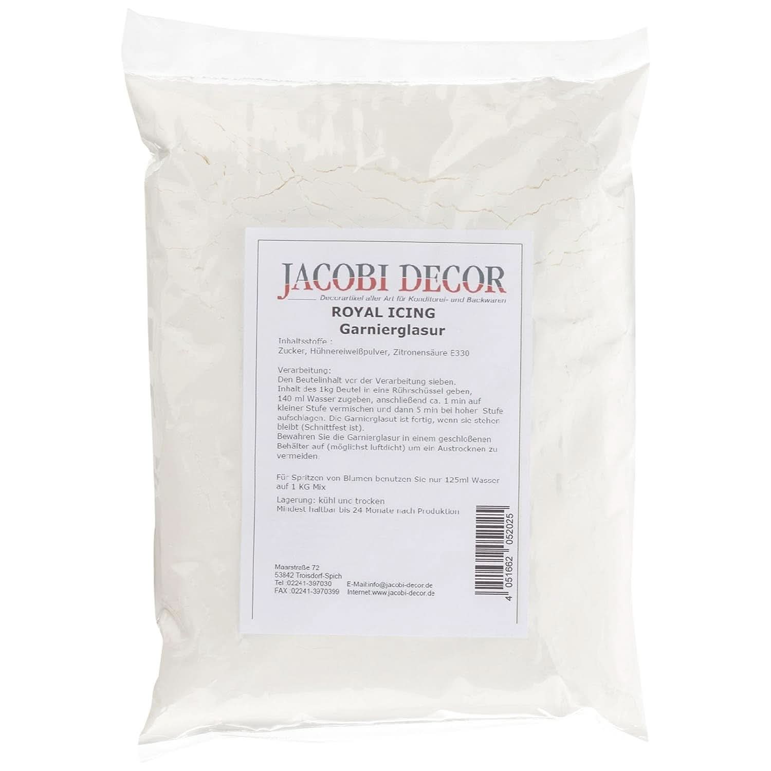 Cake Company Royal Icing, 1 kg, glutenfri glasurer og Decor Naty Shop