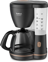 Tefal Includeo Filter Espressomaskine, Espressomaskine Ekstremt nem at bruge, Velegnet til højre- og venstrehåndede brugere, Automatisk lågåbning, 1,25 L, 10 til 15 kopper, CM533811