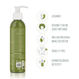 Naturlig farvetone CC Cream. Ingen skylle hårmaske. Til tørt og beskadiget hår. Reparerer og fugter. 96% naturlige ingredienser. 200 ml Naty Shop hårmaske
