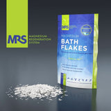 MRS 100% naturlig magnesiumklorid flager - ideelle badesalte til fodbad, fuld bad og mod magnesiummangel - 4 Kg Shower and Bath Naty Shop