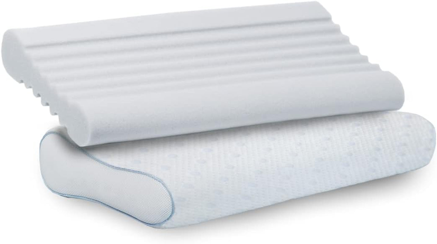 PARADIES Nakkepude 40X80 Cm - Revita Ergonomic - IGR Certificeret, Ergonomisk nakkestøttepude Højde: 10 Cm Cervikale ortopædiske puder Naty Shop Revita Ergonomic