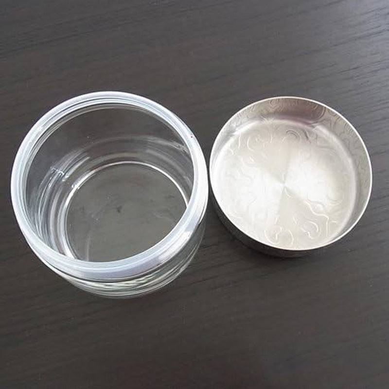 Alessi MW21/75 Coated glas køkkenkrukke 75 cl Mad opbevaringskasser Naty Shop