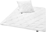Traumnacht Cozy - Sengesæt 4 Seasons, 1 X Delt Dyne 135 X 200 Sæt og 1 X Pude 80 X 80 Cm, Øko Tex Certificeret, Hvid, Udviklet i Tyskland, (Pakke med 2) Dyner og dyner Naty Shop All Seasons Mono Dynesæt 10035 X 20035 X